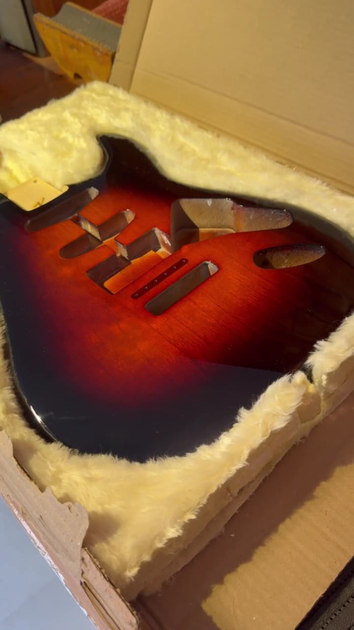 Stratocaster sunburst